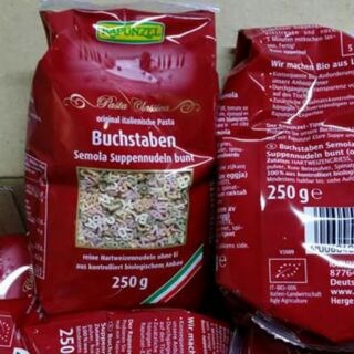 Nui chữ mini hữu cơ 250g