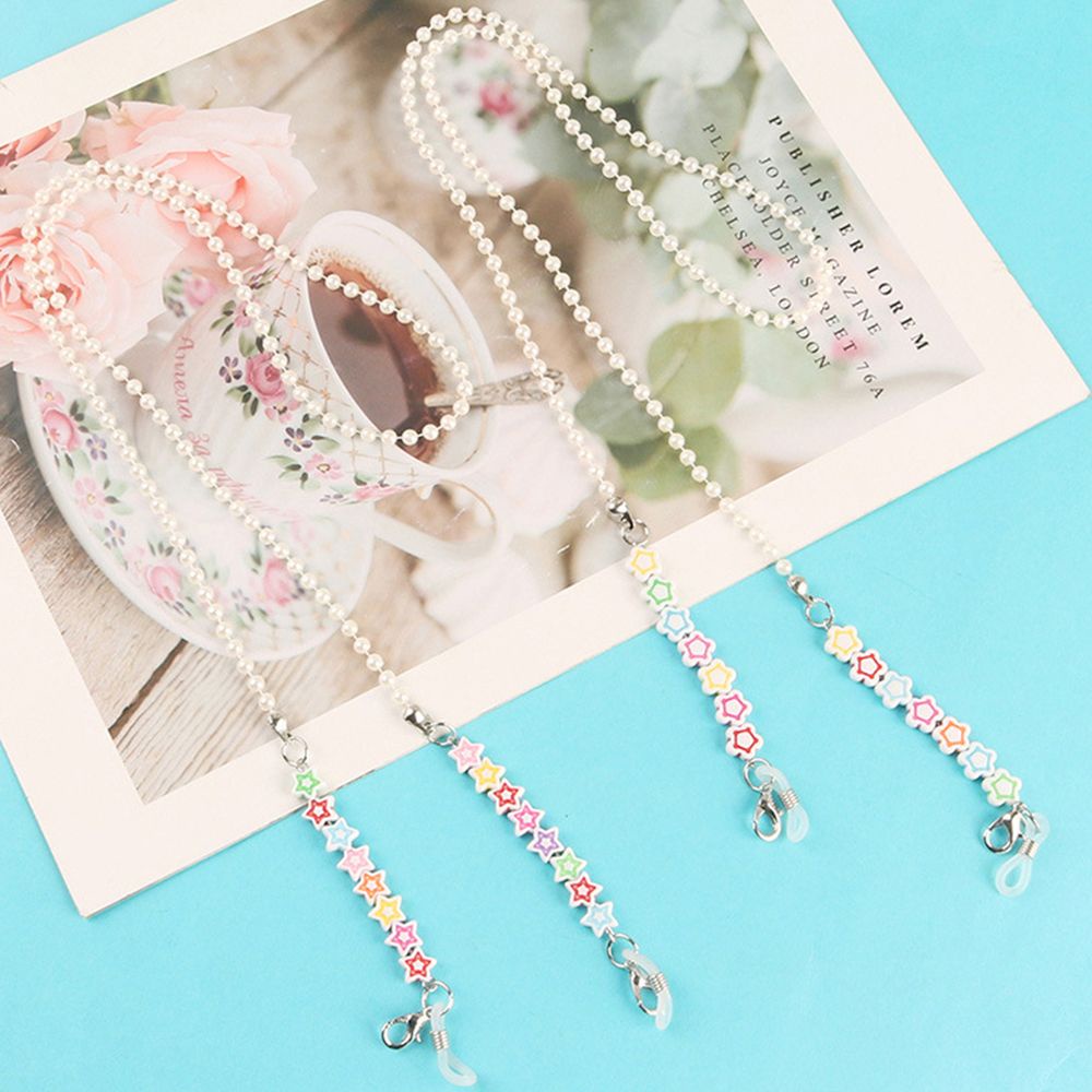 Dây đeo giữ mắt kính bằng acrylic chống trượt thời trang