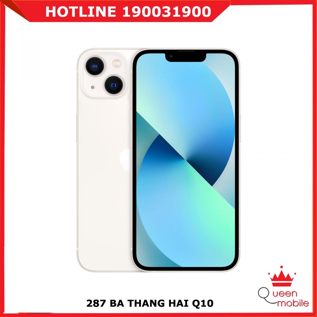 Điện thoại iPhone 13 128GB Starlight Chính Hãng MLPG3VN/A