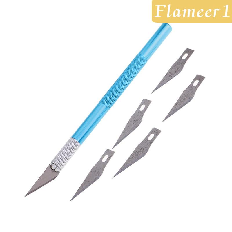 1 Lưỡi Dao 5 Lưỡi Cắt Giấy / Giấy / Đồ Thủ Công DIY Bằng Gỗ
