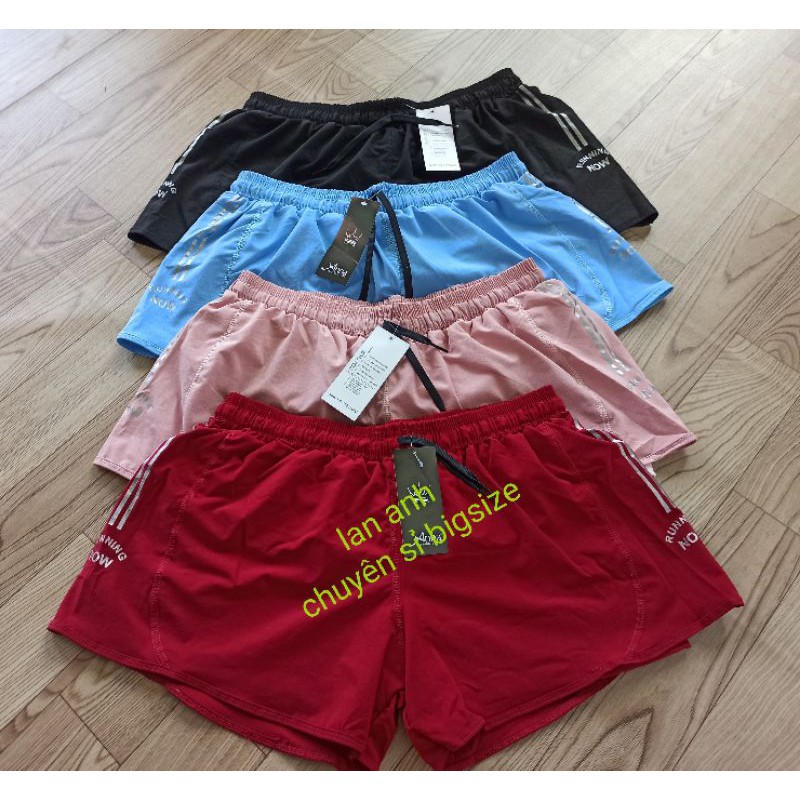 Quần shorts tập gym,yoga bigsize