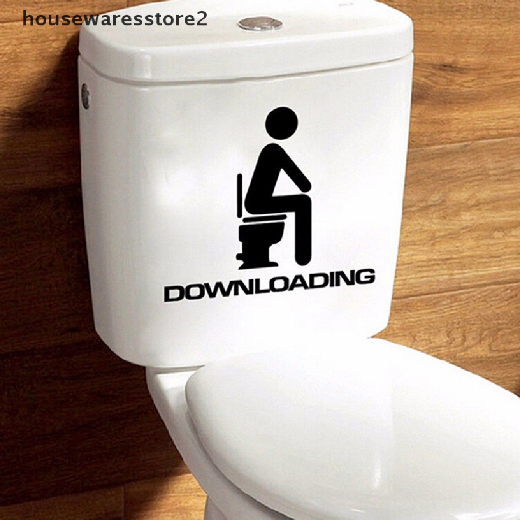 [Cửa Hàng Nhà Vệ Sinh 2] Sticker Dán Tường Nghệ Thuật DIY WC Vinyl Trang Trí Nhà Cửa J
