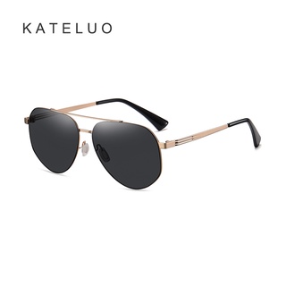 Kính mát phân cực KATELUO CP7004 chống nắng gọng nylon sành điệu thời trang cho nam