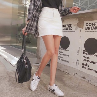 Chân Váy Kaki Tua Rua Trơn Basic V1