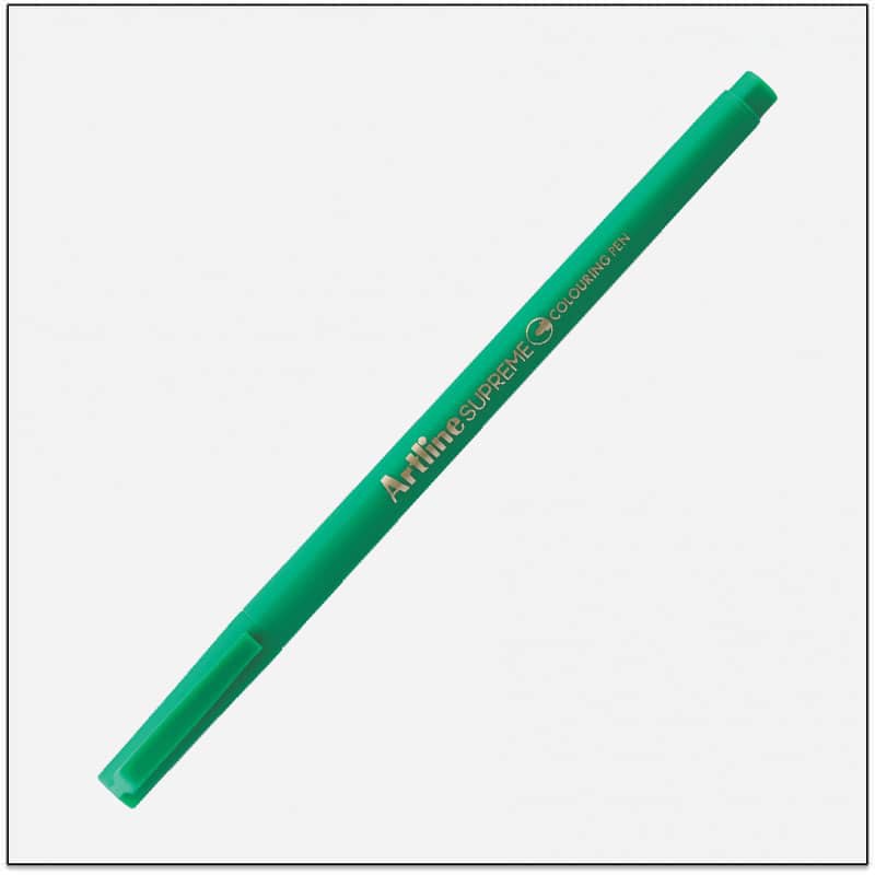 Bút lông màu Artline Supreme EPFS-210 - 0.6mm - Màu xanh lá (Green)