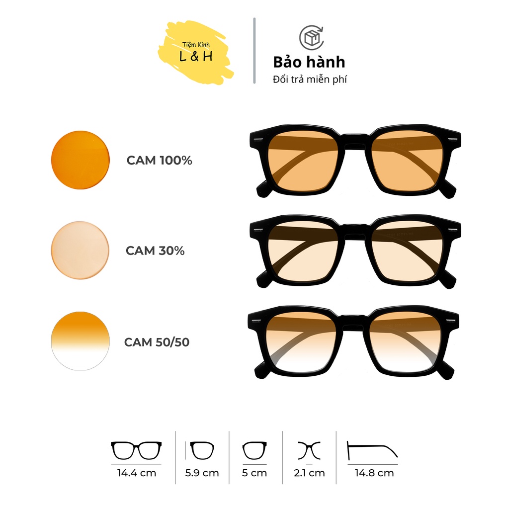 Kính râm chống UV vuông Z3351 dành cho nam nữ
