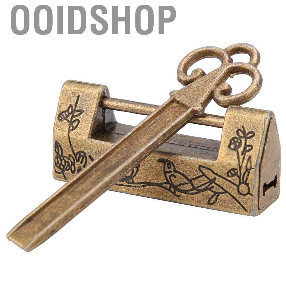 Bộ Ổ Khóa Và Chìa Phong Cách Trung Hoa Cổ Điển