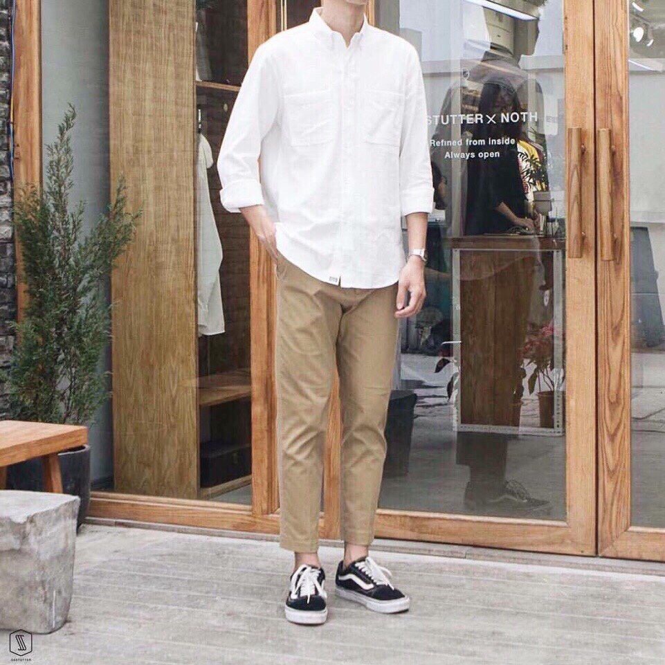 Quần kaki lưng thun hot trend siêu đẹp | BigBuy360 - bigbuy360.vn