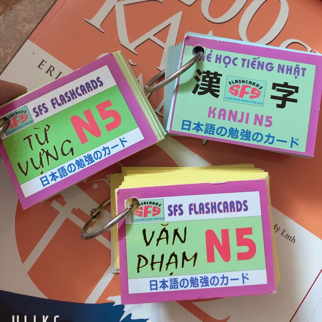 Flashcard tiếng nhật