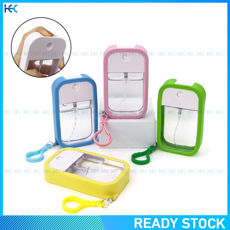 Bình xịt nước hoa mini rỗng dưỡng ẩm mịn kiểu thẻ bấm 45ml