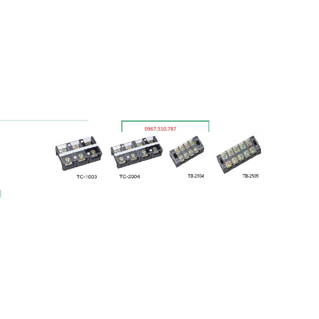 Cầu đấu 45A , 04 Cực, 600V