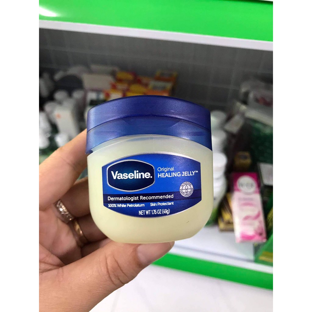 Sáp Dưỡng Ẩm Vaseline 100% Pure Petroleum Jelly Original 49g