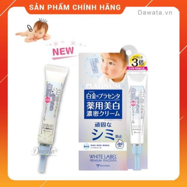 [CHÍNH HÃNG] Kem Triệt Tiêu Thâm Nám Dưỡng Trắng Da WHITE LABEL PLATINUM PLACENTA WHITENING CREAM