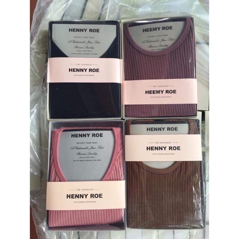 Bộ cotton tăm giữ nhiệt cao cấp Henry Rue