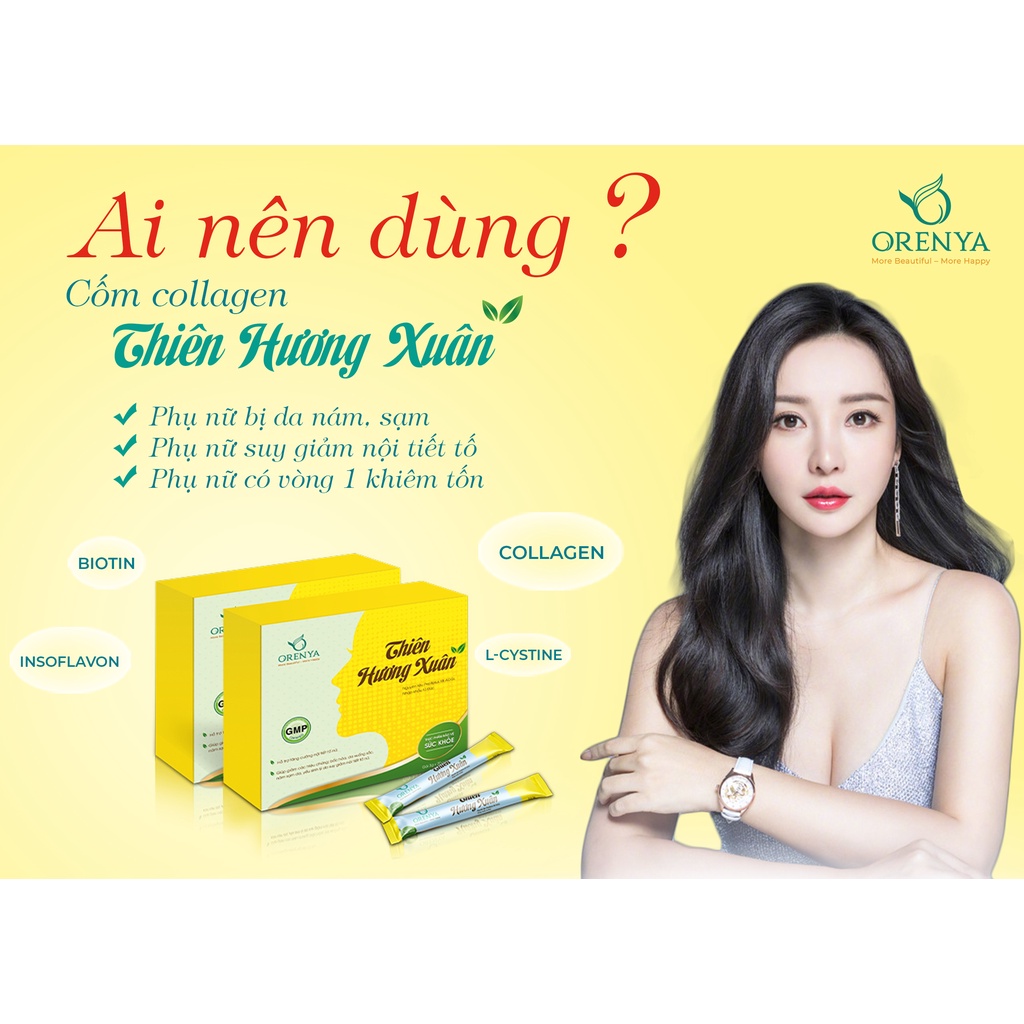 Cốm Nội Tiết Thiên Hương Xuân – Bổ Sung Nội Tiết Tố Nữ, Giảm bốc hỏa, Làm Đẹp Da - ORENYA TPHCM
