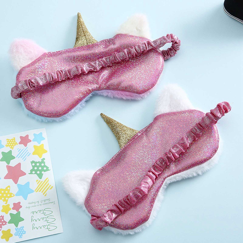 Miếng bịt mắt ngủ bằng vải lông dễ thương cho bé