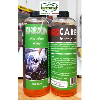 Nước rửa xe đậm đặc Procare