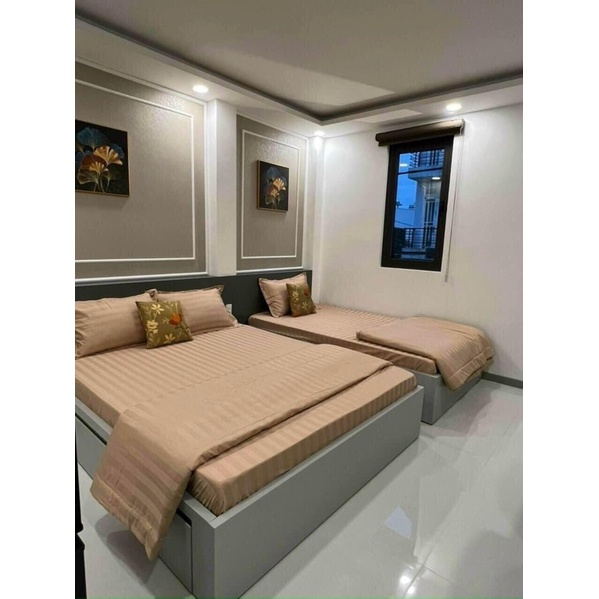 BỘ GA KHÁCH SẠN CHUẨN 3F - Chất cotton