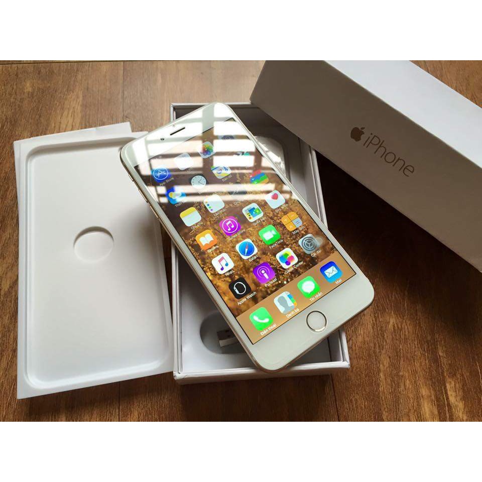 Điện Thoại Apple iPhone 6 Plus 64Gb Quốc Tế Mới Fullbox Màn hình 5.5 Inch/ Vân tay nhậy bảo hành 1 năm