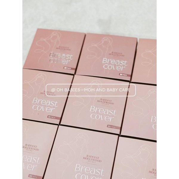 Miếng Dán Ngực Silicone Sinh Nhiệt Tự Thân Radiant Hollywood Secret Mỹ [OH BABIES]