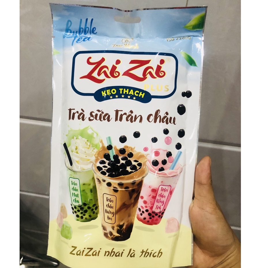 Kẹo Thạch Zaizai Vị Trà Sữa Trân Trâu - Mới