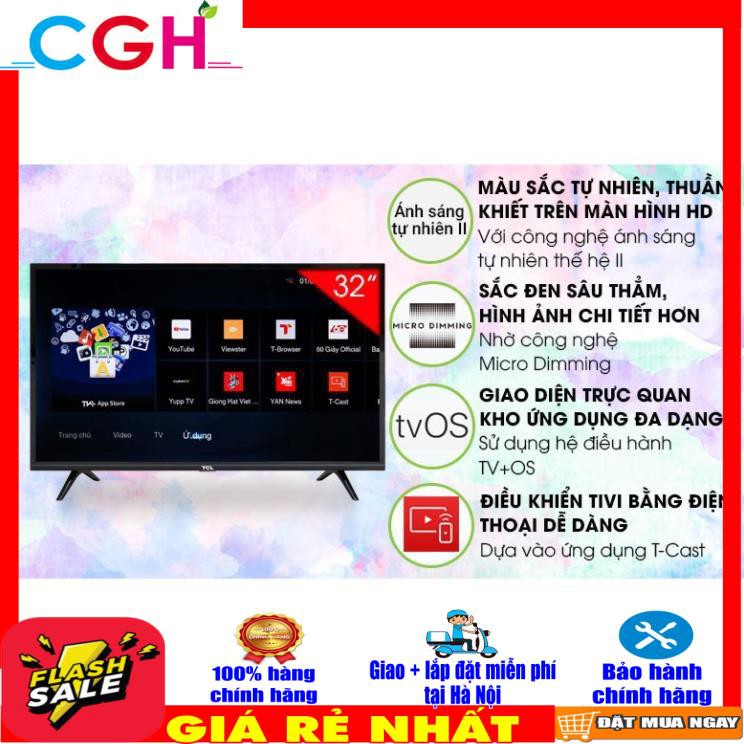 Tivi TCL 32 inch Smart TV L32S6300 (Miễn phí vận chuyển tại Hà Nội) | BigBuy360 - bigbuy360.vn