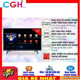 Tivi TCL 32 inch Smart TV L32S6300 (Miễn phí vận chuyển tại Hà Nội)