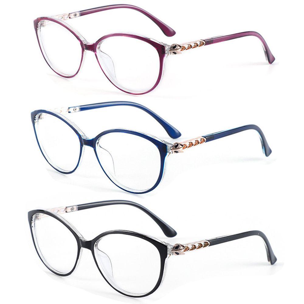 Kính Mắt Gọng Tròn Oversized Chăm Sóc Mắt Cho Nam Nữ