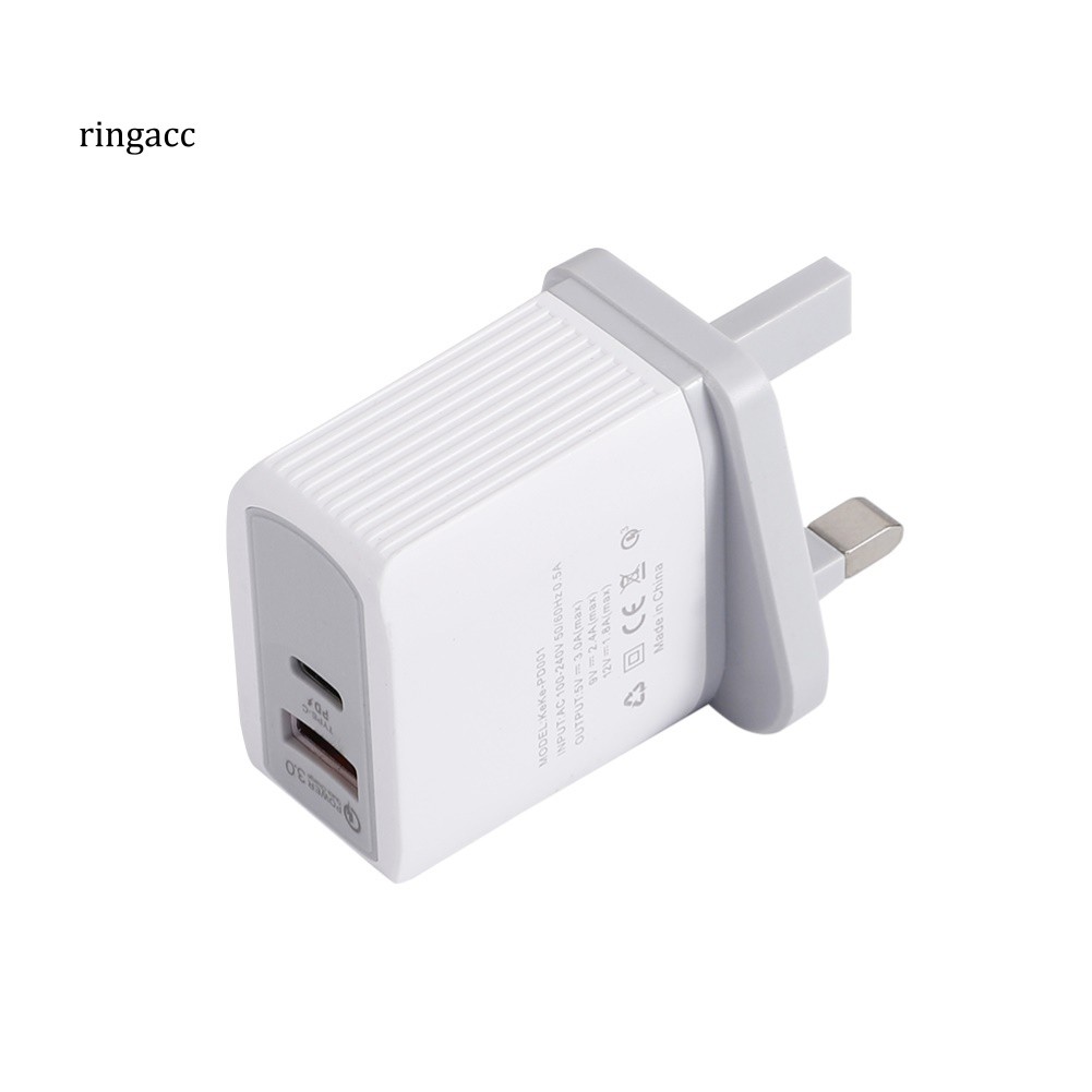 Củ Sạc Nhanh Pd 18w Qc3.0 Usb 5v / 3a