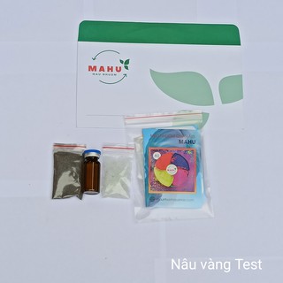 Thuốc nhuộm quần áo  (chỉ gói màu test)