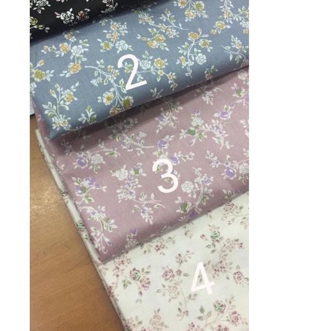 Vải Cotton 3.3 In Hoa Phong Cách Nhật Bản
