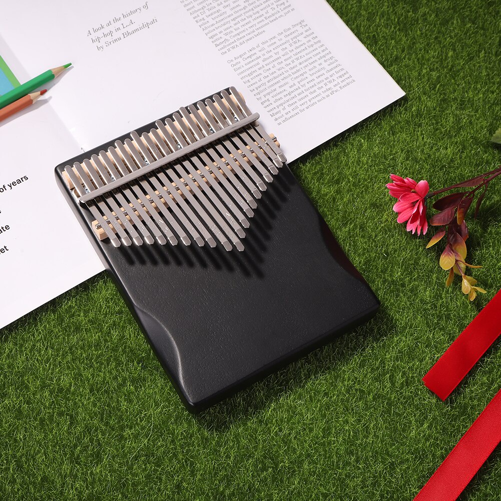 [Trọn bộ 6 món] Đàn Kalimba Giá Rẻ PEPPARITA Gỗ Mahogany Nguyên Khối loại 21 phím- Hàng chính hãng