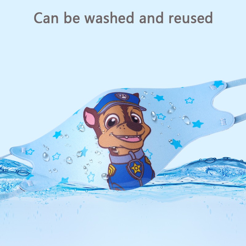 Khẩu trang móc tai thoáng khí in họa tiết đáng yêu cho bé  Paw Patrol