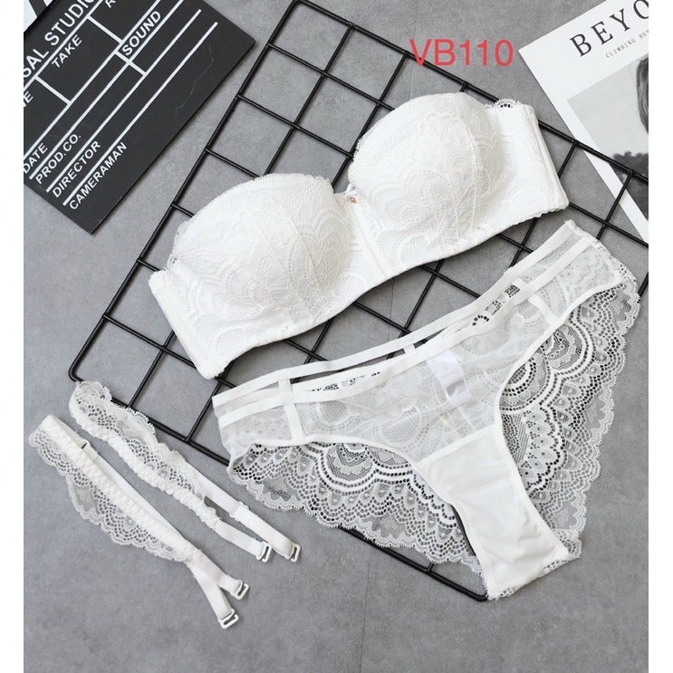 [CÓ ẢNH KHÁCH FEEDBACK] Set áo ngực nữ cúp ngang cao cấp Tling Tling Bra Set S1164 Bralettehousevn | BigBuy360 - bigbuy360.vn