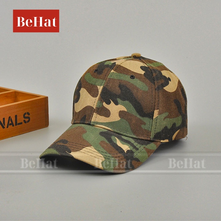 Mũ Nón Quân Đội Họa Tiết Camo Cực Đẹp Chất Liệu Thoáng Mát