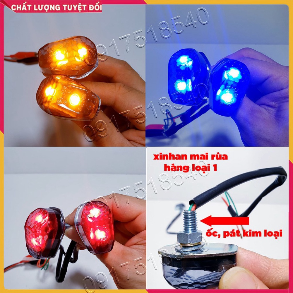 Xi Nhan Mai Rùa Gắn Winner X, MSX , VARIO, CLICK , (hàng loại 1 pát , ốc kim loại ) và Chế lắp được nhiều dòng xe máy! Ả