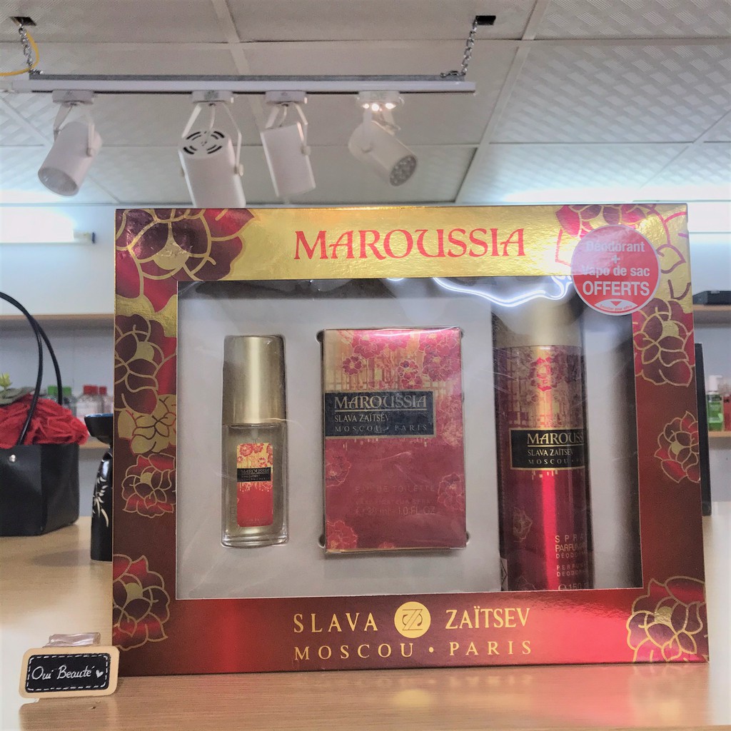 Gift Set quà tặng Maroussia Slava Zaitsev EDT Ouibeaute