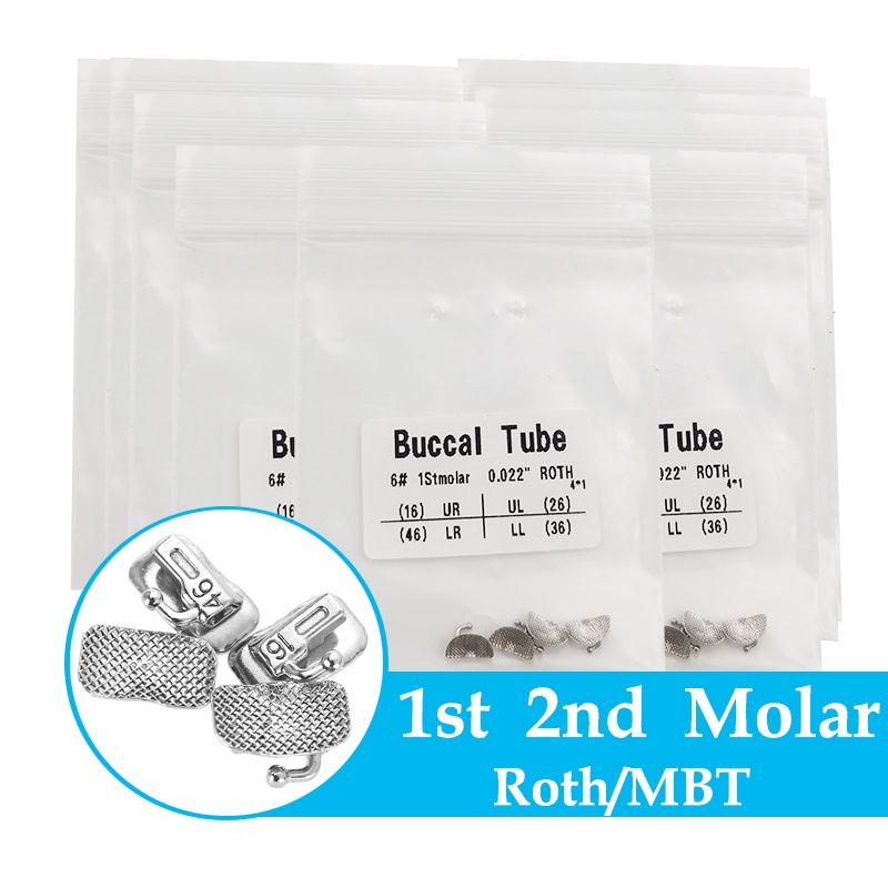 Set 10/5 Ống Ngậm Niềng Răng 1 Đầu 2nd/MBT/MBT Chất Lượng Cao