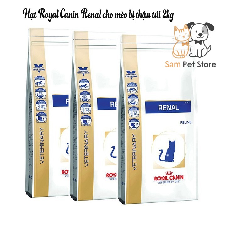 Thức ăn hạt Royal Canin Renal cho mèo bị thận túi 2kg