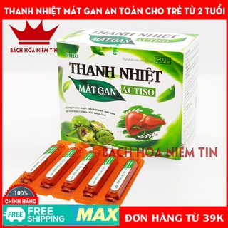 Siro Mát gan - Thanh nhiệt, giải độc gan giảm mẩn ngứa, mề đay, rôm sảy, vàng da cho bé từ 1 tuổi