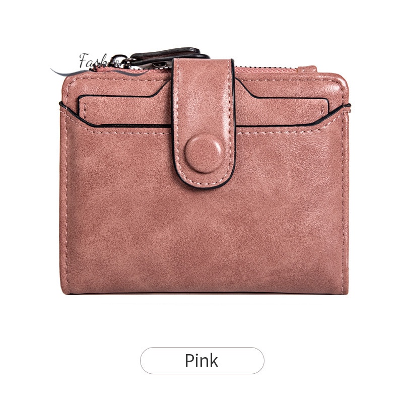 Ví Nữ Da PU 2 Ngăn Tiện Lợi