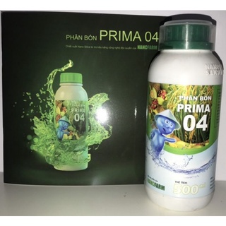 Phân bón hữu cơ nano prima 04 cho rau, củ, cây ăn quả, cây hoa, cây cảnh