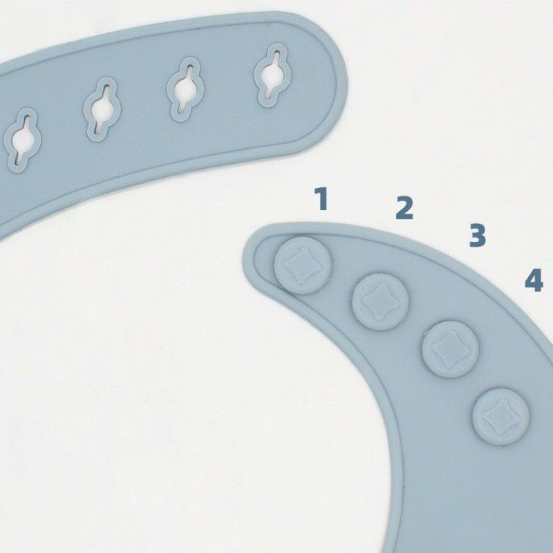 [SAMIMI] Yếm ăn dặm silicone phong cách Hàn Quốc cho bé từ 6 tháng tuổi