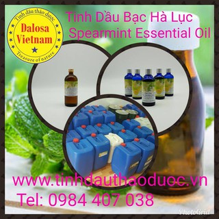 Tinh dầu bạc hà lục - spearmint oil 100ml