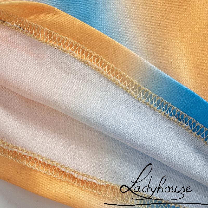 Bộ Trang Phục 2 Mảnh Gồm Áo Croptop Hai Dây Và Chân Váy Maxi Xẻ Tà Thời Trang Xu Hướng Cho Nữ Y2k