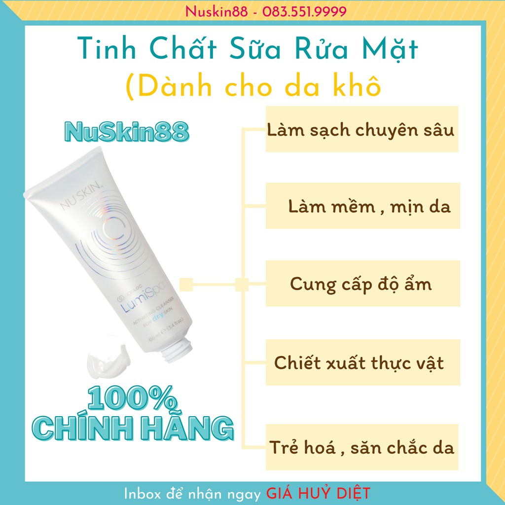 Sữa rửa mặt dành riêng cho máy rửa mặt ageLOC LumiSpa