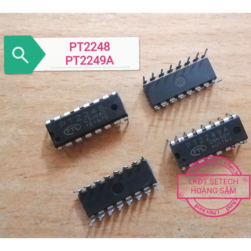 PT2248 PT2249A IC mã hóa giải mã thu phát hồng ngoại