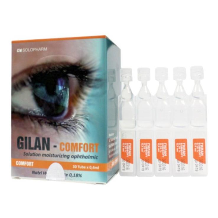 [GIÁ GỐC] Gilan Ultra Comfort 0,3,% dung dịch nhỏ mắt - Hộp 30 ống