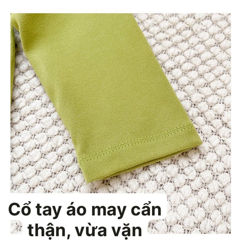 Áo giữ nhiệt cổ lọ cho bé trai và bé gái siêu ấm hàng đẹp hàng quảng châu