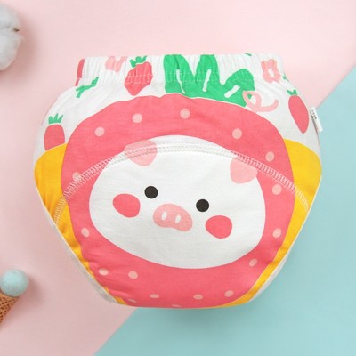 Adabaobao® ᵛⁿQuần tã LUCKY BIG CAT chống thấm nước có thể tái sử dụng dành cho bé trai gái 0- 3 tuổi